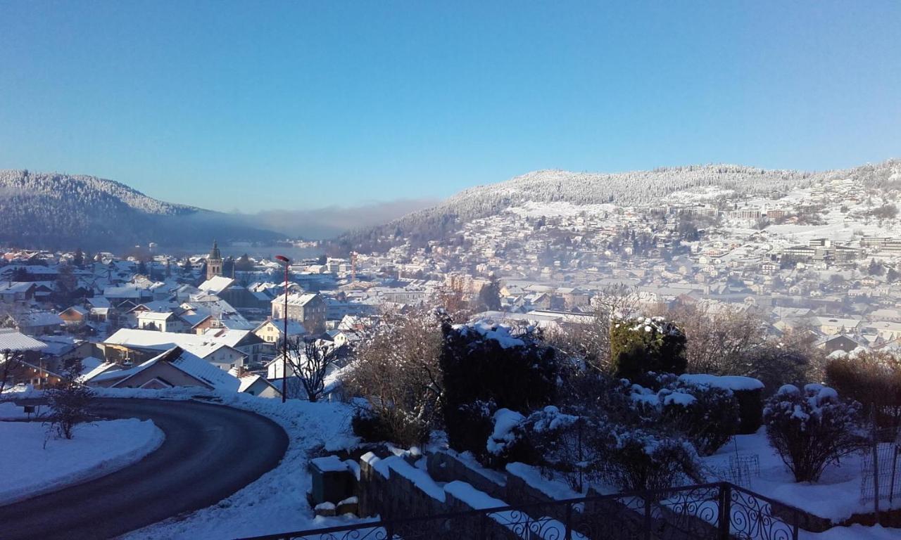 Studio Cosy Avec Vue Sur Lac Et Montagne A Gerardmer 30 M² Exterior foto